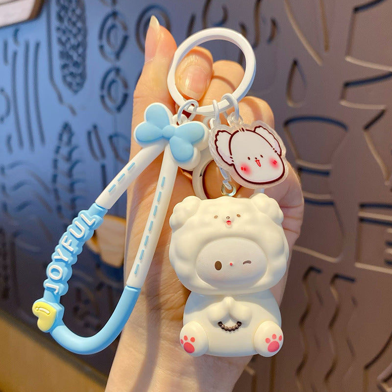 Joyful Animal keychain