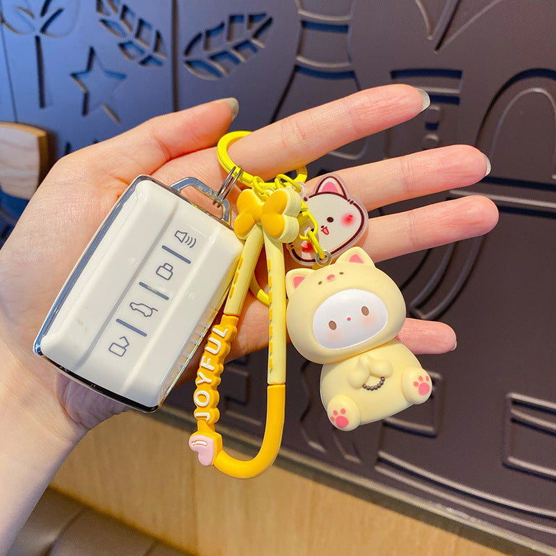 Joyful Animal keychain