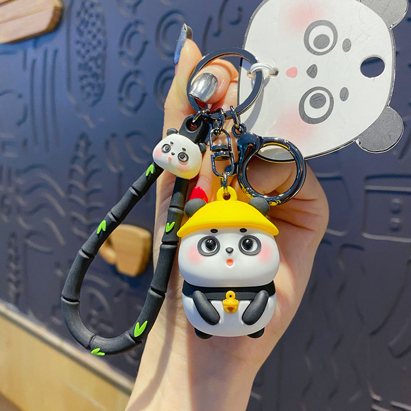 Cute Panda Keychain - Adorable Hanging Charm