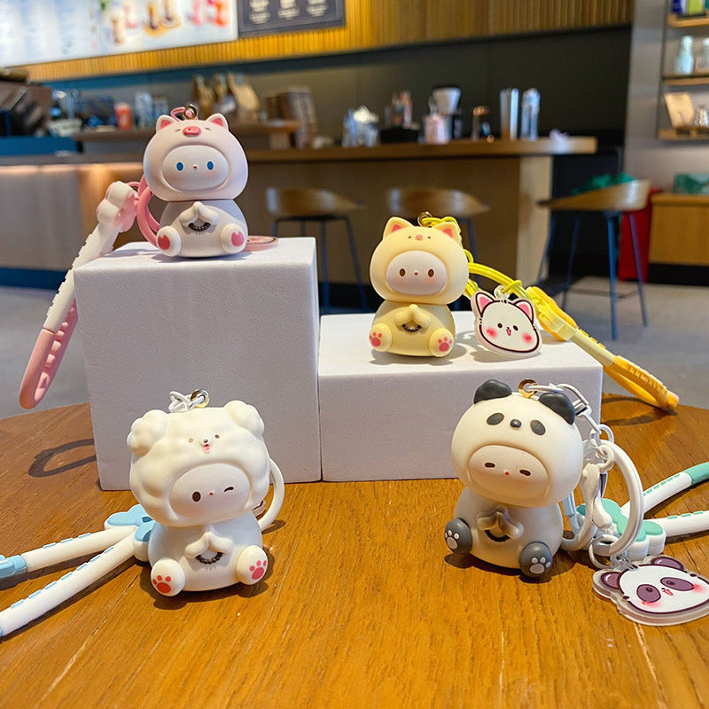 Joyful Animal keychain
