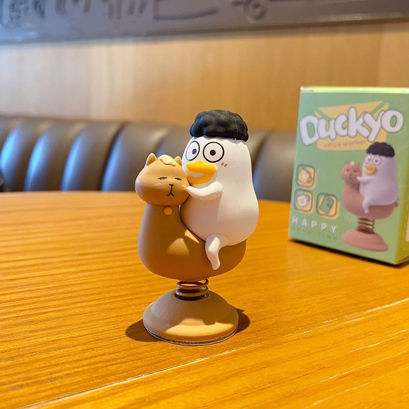 Duckyo Shaking Ornaments for Office and Car Accessories