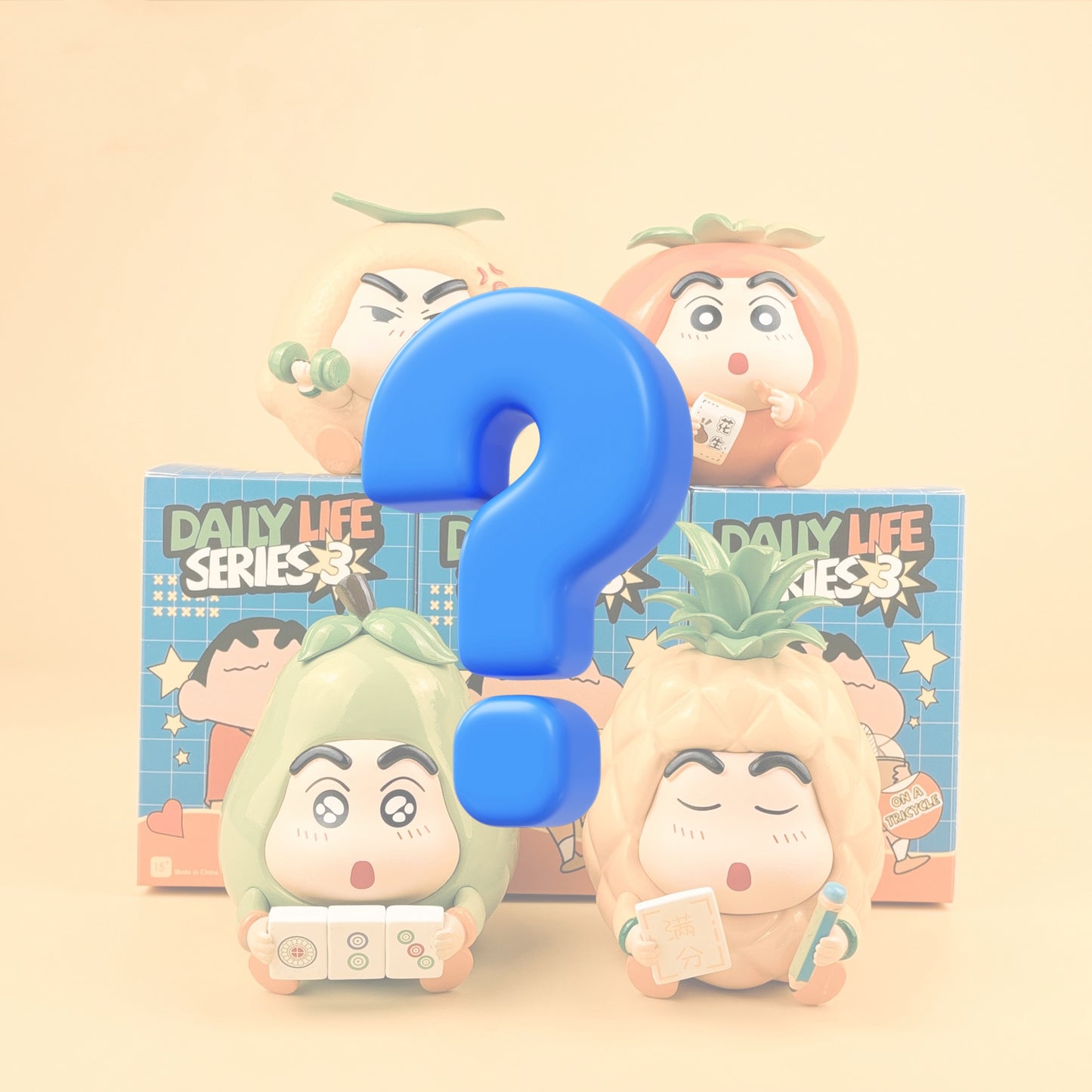 Crayon Shin-chan Figurine Daily Life Series 3 - Fruit Edition