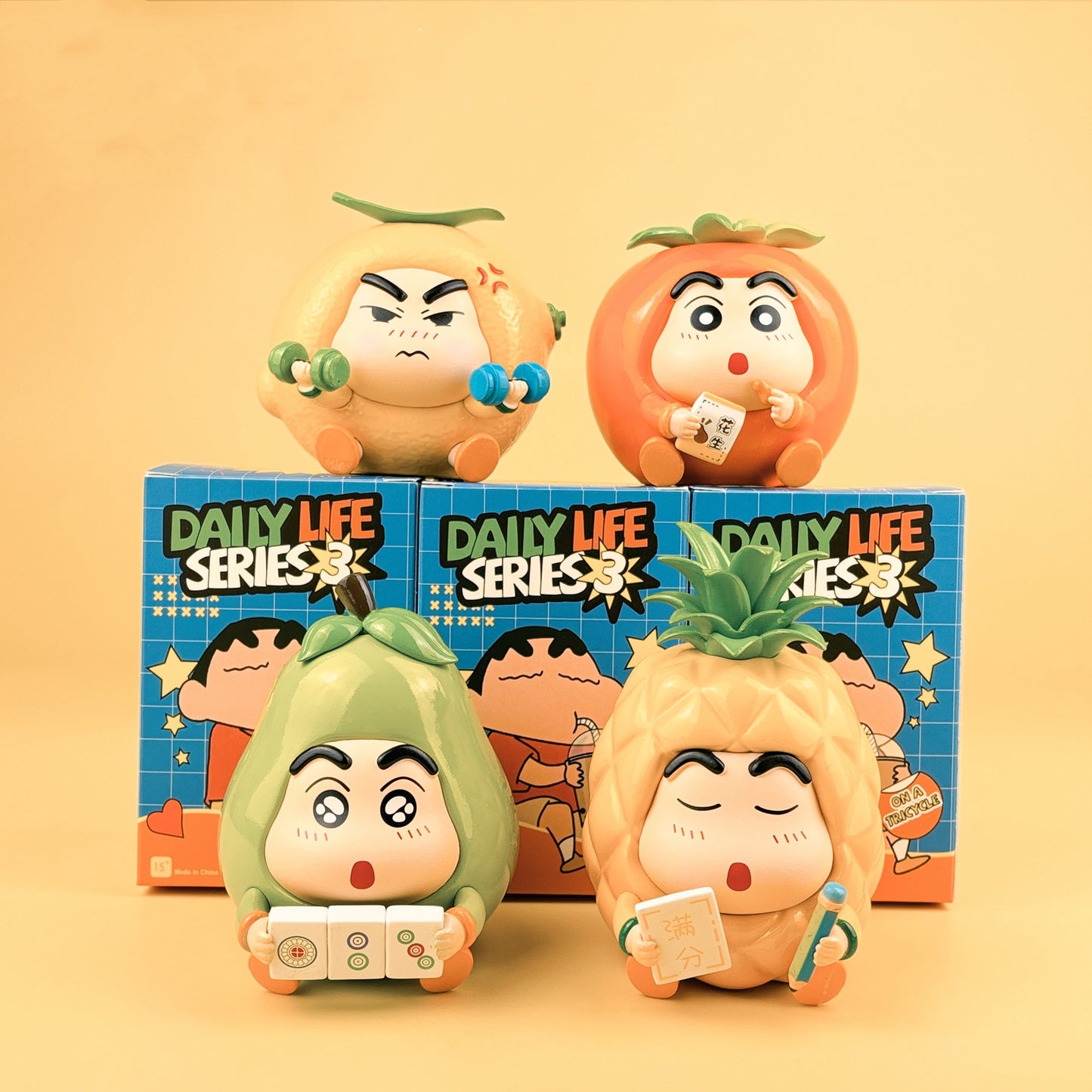 Crayon Shin-chan Figurine Daily Life Series 3 - Fruit Edition
