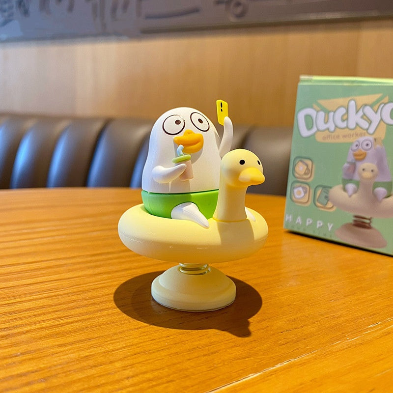 Duckyo Shaking Ornaments for Office and Car Accessories