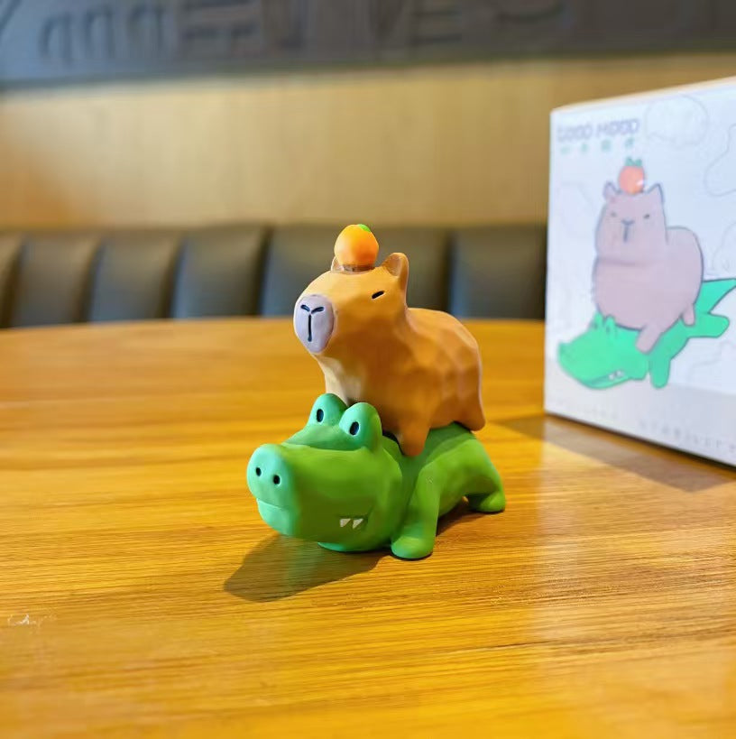 Car Ornament, coffee table decor, Capybara merchandise