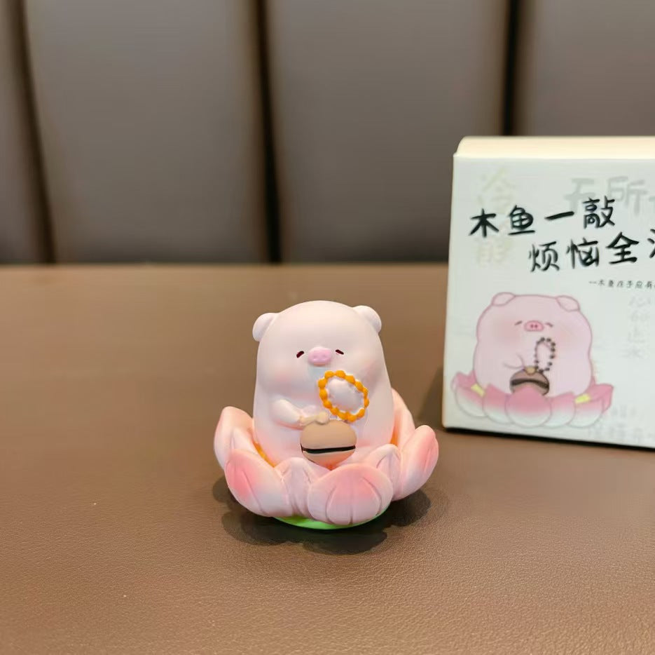 Good Luck Lotus Buddha Creative Cute Funny Desktop Ornaments