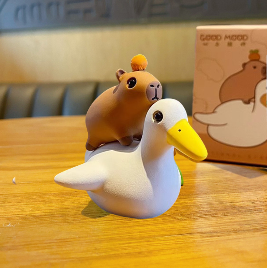 Car Ornament, coffee table decor, Capybara merchandise