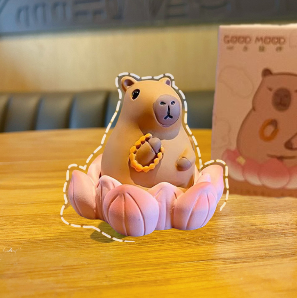 Car Ornament, coffee table decor, Capybara merchandise
