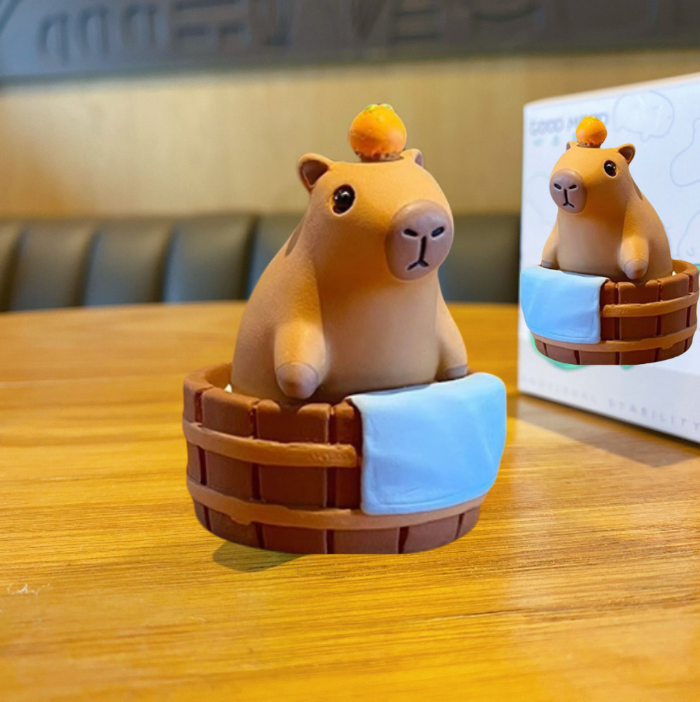 Car Ornament, coffee table decor, Capybara merchandise