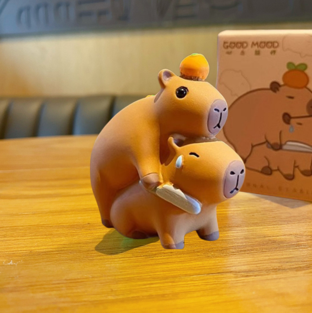 Car Ornament, coffee table decor, Capybara merchandise