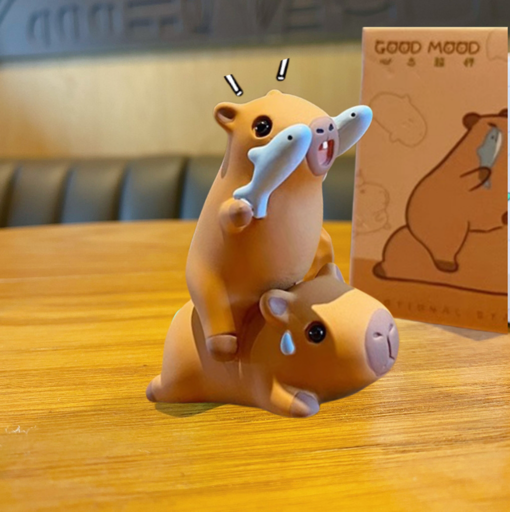 Car Ornament, coffee table decor, Capybara merchandise