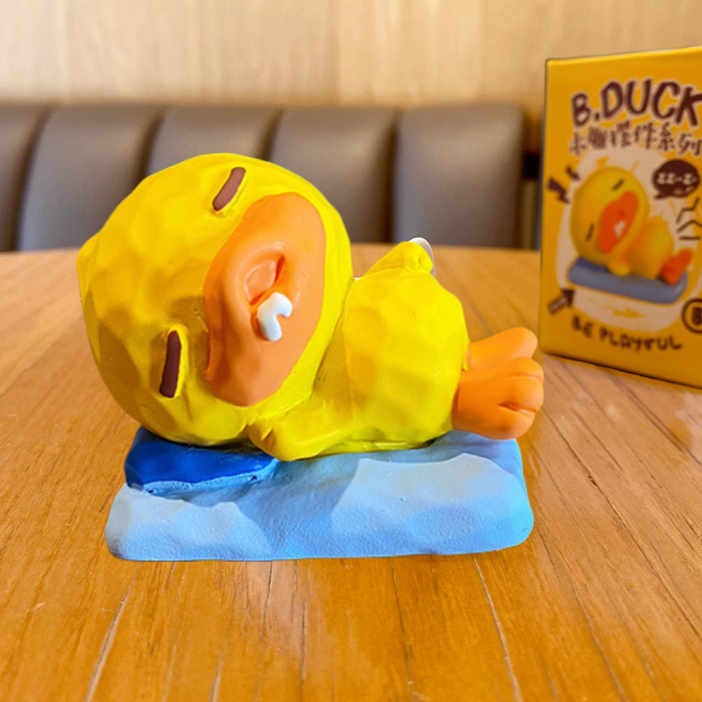 B. Duck Little Yellowk C Ducar Ornament Creative Exquisite Resin