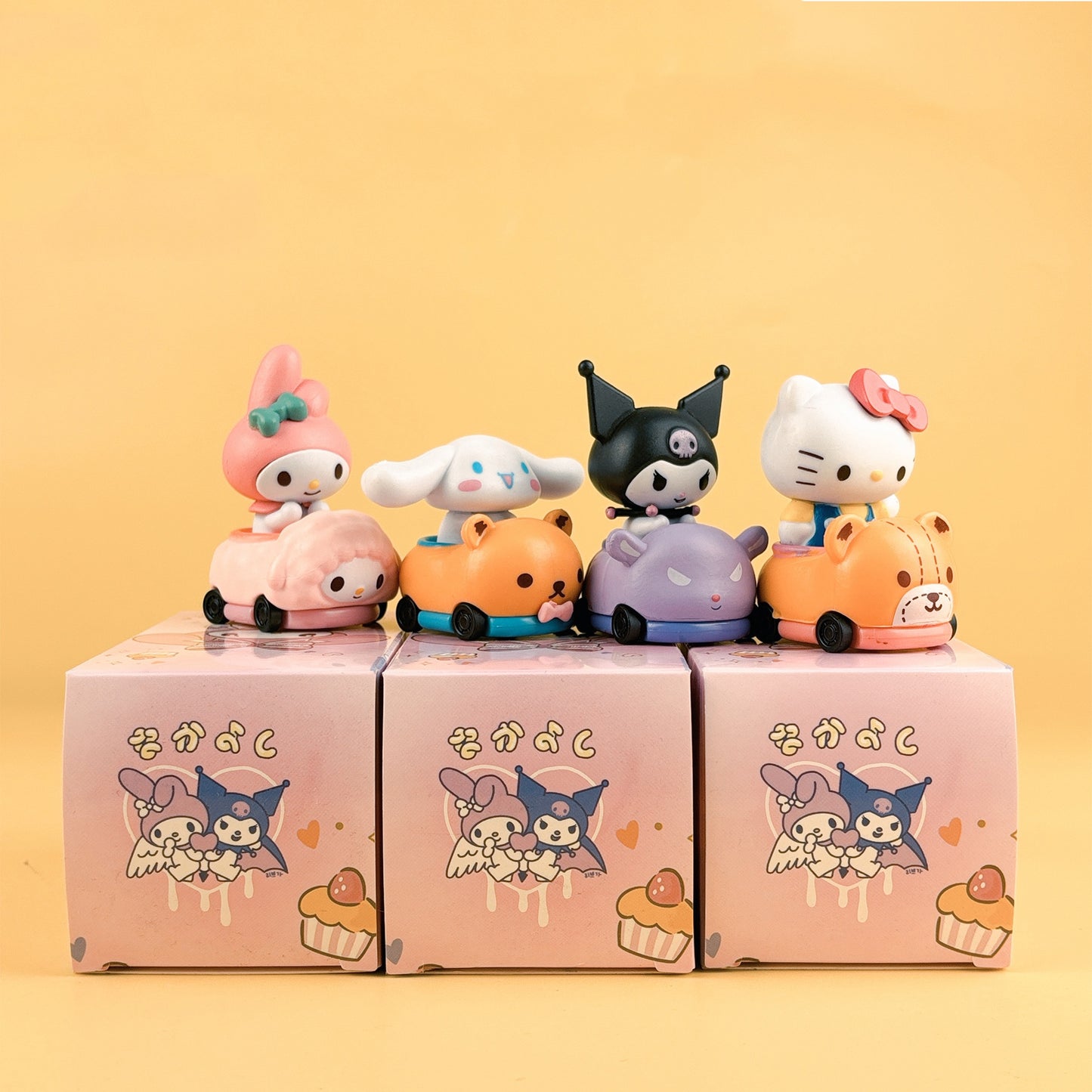 Kuromi Pull - Pull Car Series Figurine