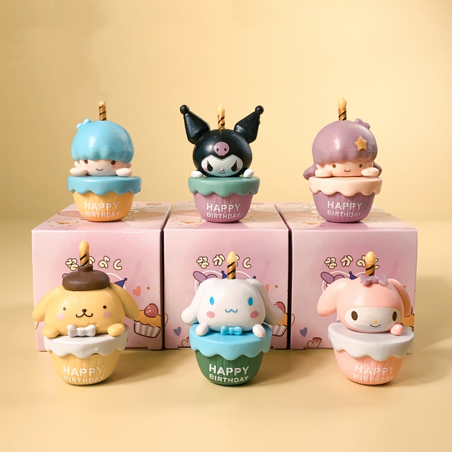 Sanrio Cupcake - themed Figure Series