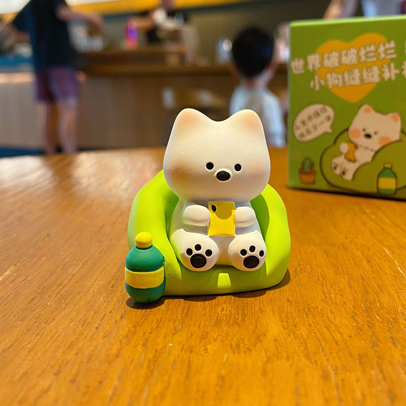 Original Resin Q - version little pet Figurine Creative Home Decor
