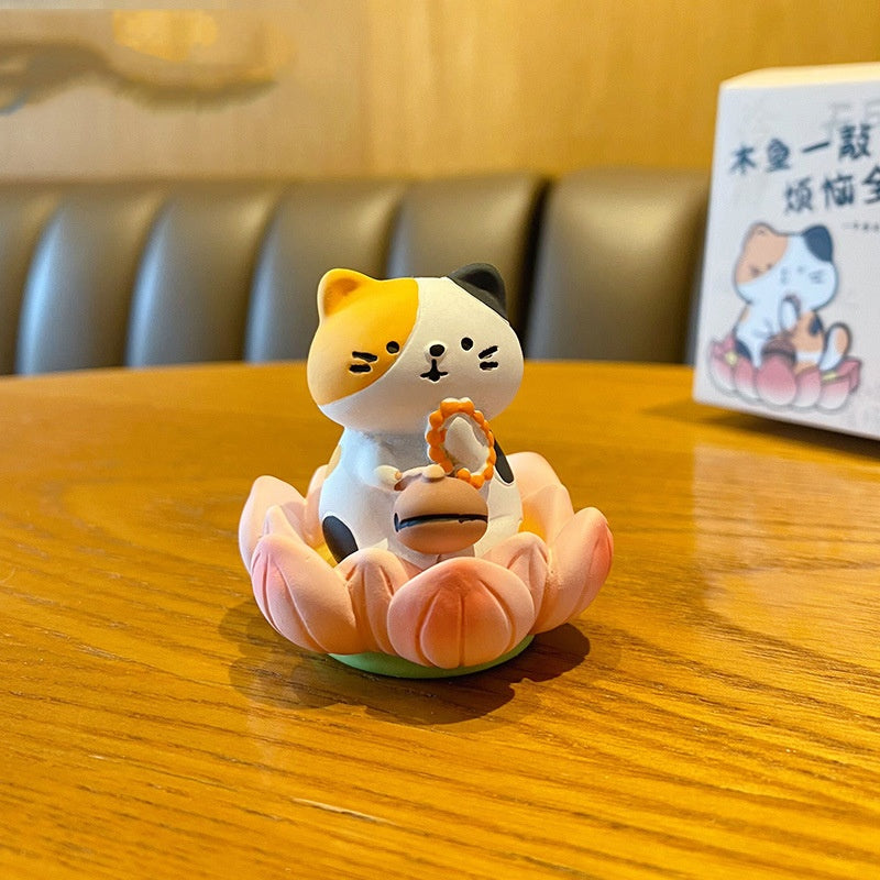 Good Luck Lotus Buddha Creative Cute Funny Desktop Ornaments