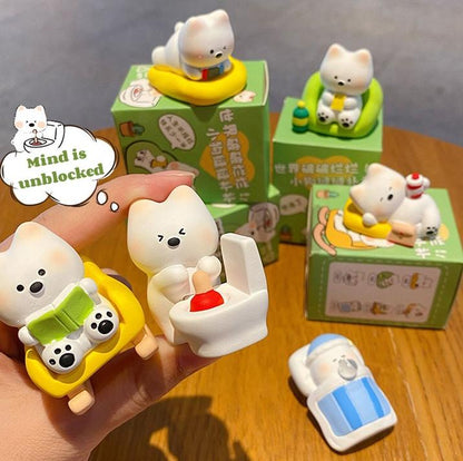 Original Resin Q - version  little pet Figurine Creative Home Decor