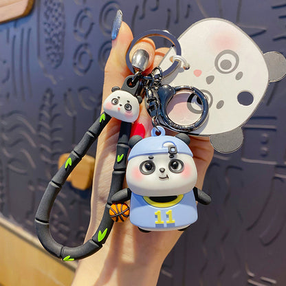 Cute Panda Keychain - Adorable Hanging Charm