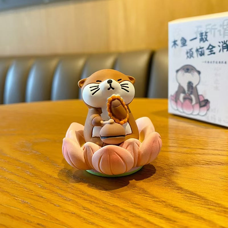 Good Luck Lotus Buddha Creative Cute Funny Desktop Ornaments