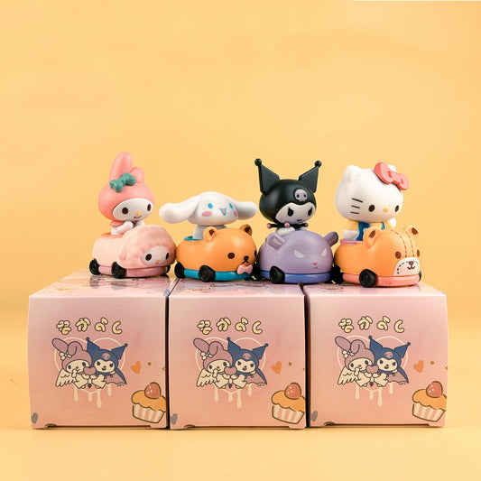 Kuromi Pull - Pull Car Series Figurine